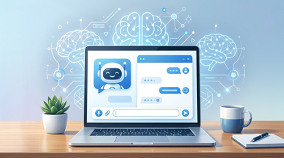 AI chatbot and virtual assistant for small business customer support